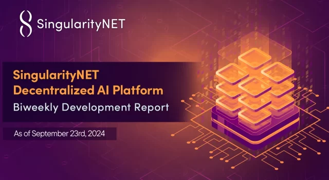 singularitynet biweekly technical development update september 23rd, 2024