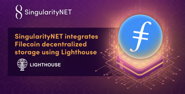 singularitynet integrates filecoin decentralized storage using lighthouse